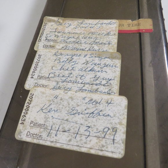 Vintage Eight Track Tape Case Amber Transparent Cover Black Solid Base - Picture 6 of 12